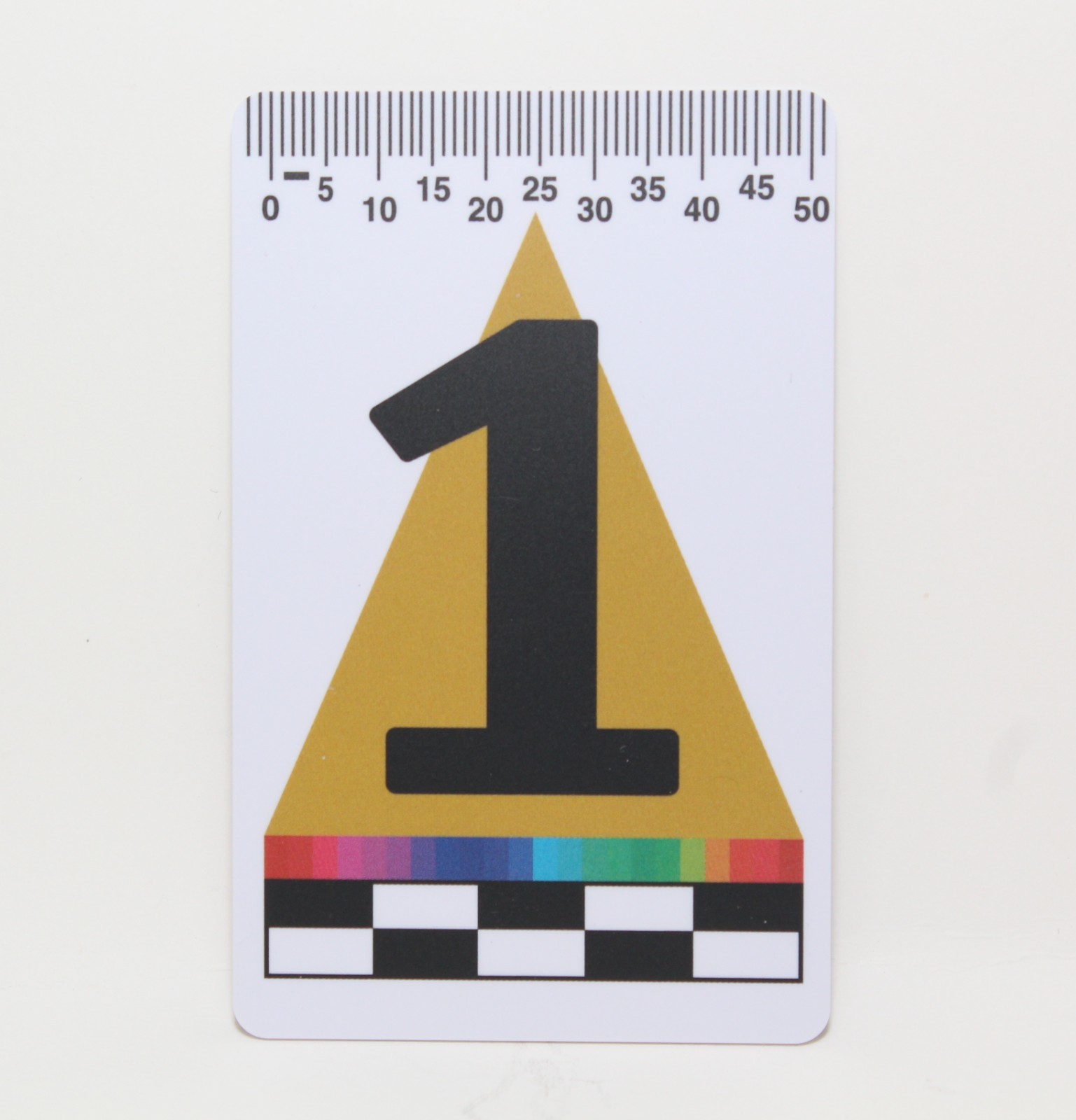photomacrographic color scale - pocket card