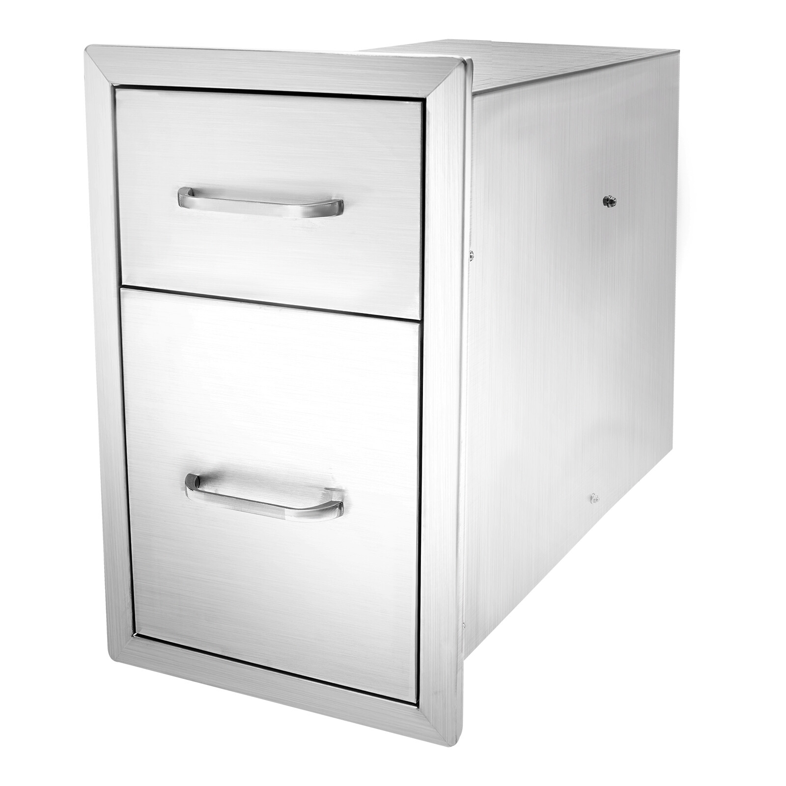 13*20.5*21in Stainless Steel Access BBQ Island Kitchen BBQ Door Drawers Outdoor