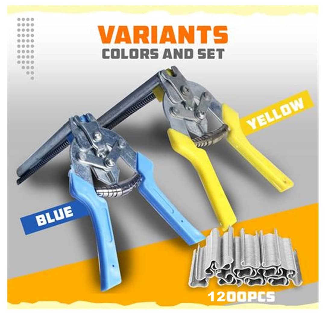 Treonca 1 Pcs 2021 Type M Nail Ring Pliers, Multifunction Cage Clamp Yellow