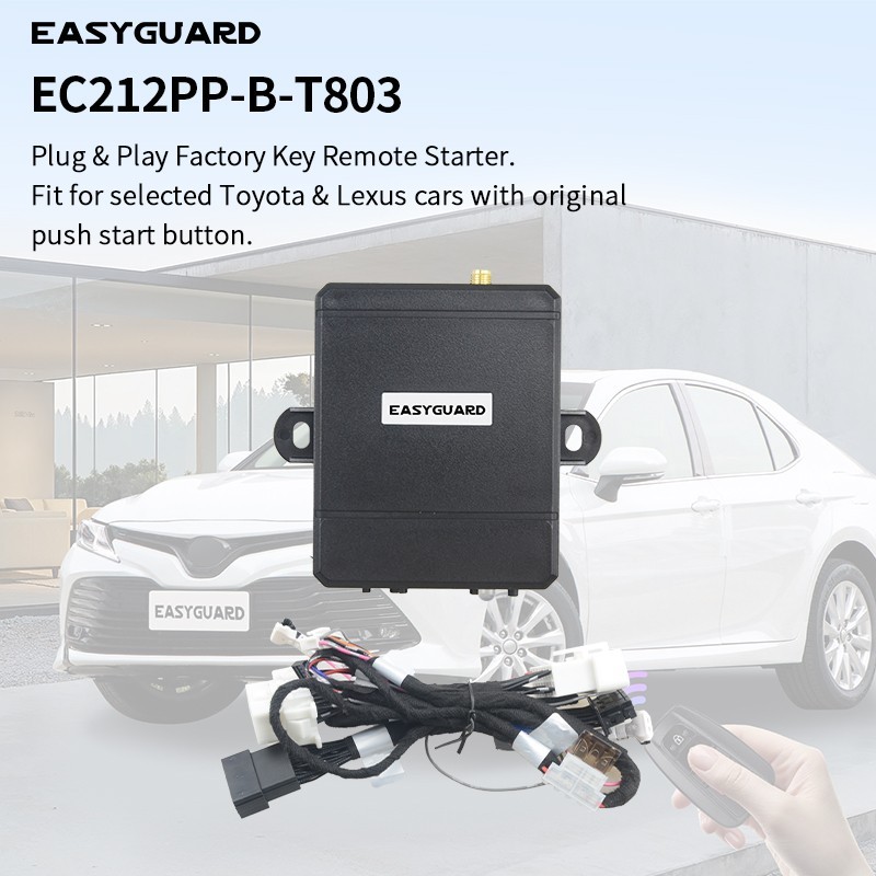 EASYGUARD SEMI Plug Play Remote Starter for Camry Avalon Corolla RAV4 23-24