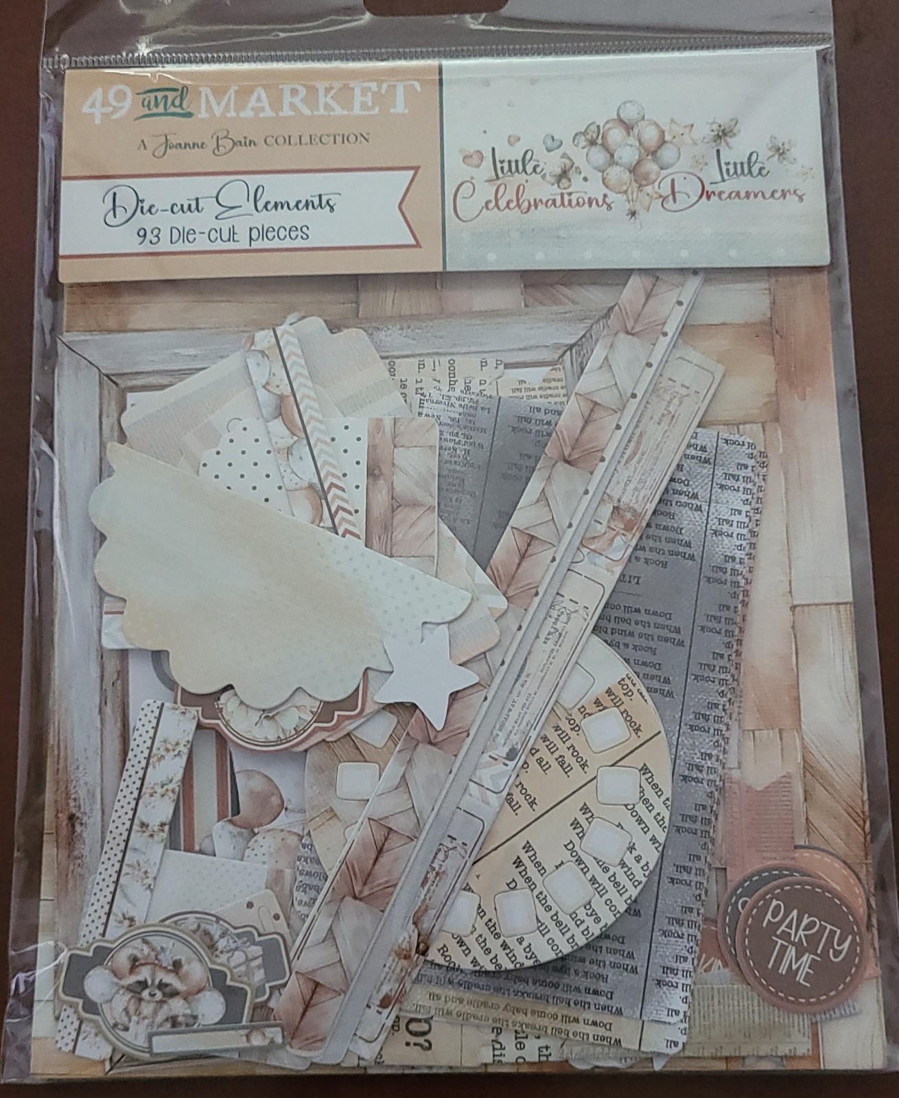 49th & Market - Little Celebrations - Little Dreamers - Die Cut Elements