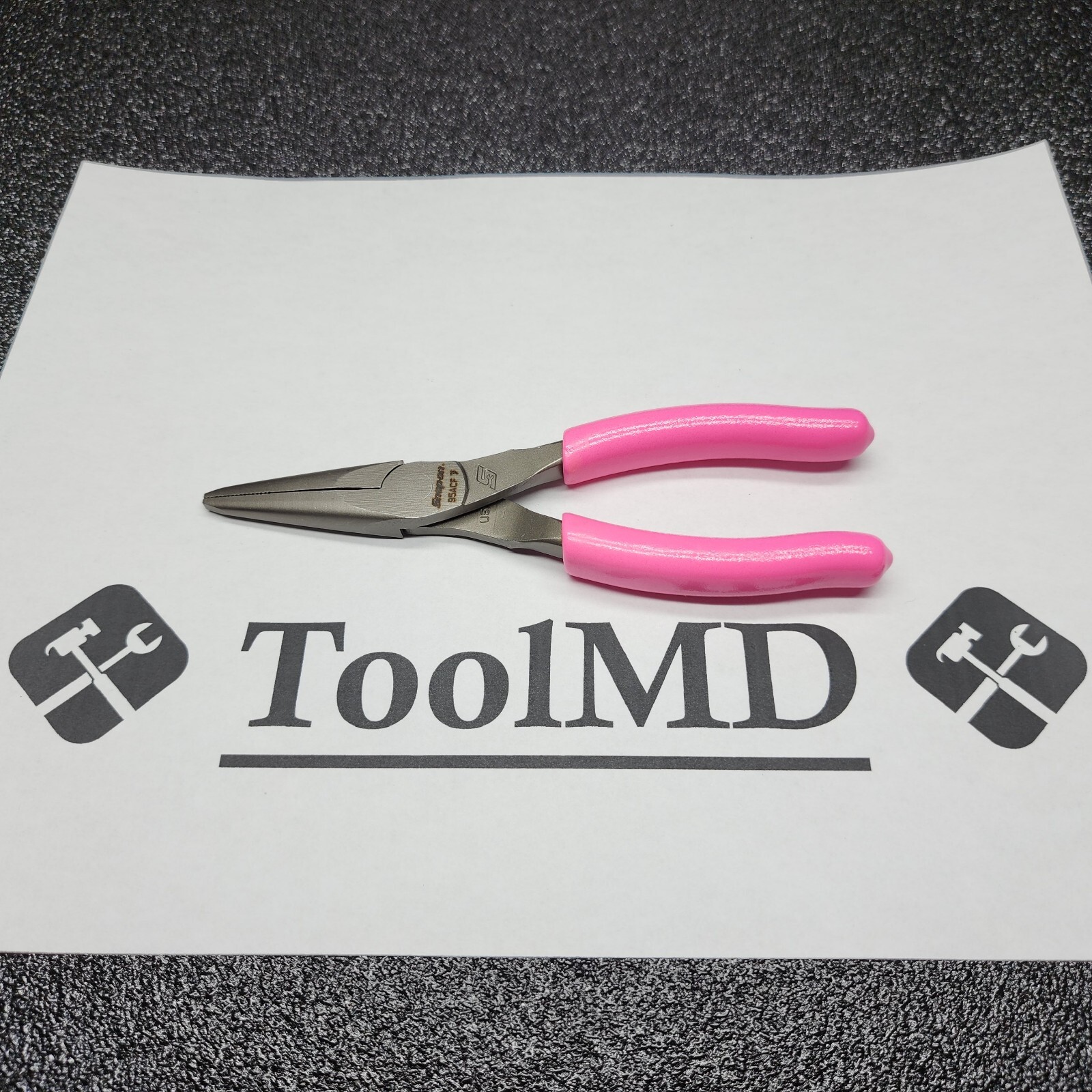Snap-on Tools USA NEW HOT PINK 6" Talon Soft Grip Needle Nose Pliers 95ACFP