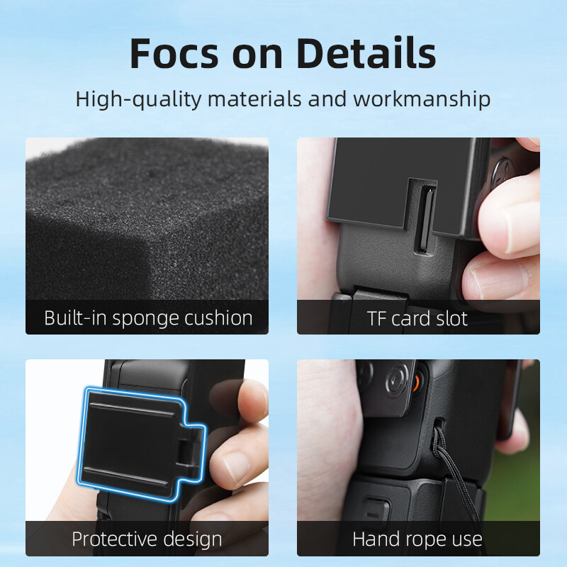 For DJI OSMO POCKET 3 Lens Cap Head Camera Screen Scratch Protector Accessory