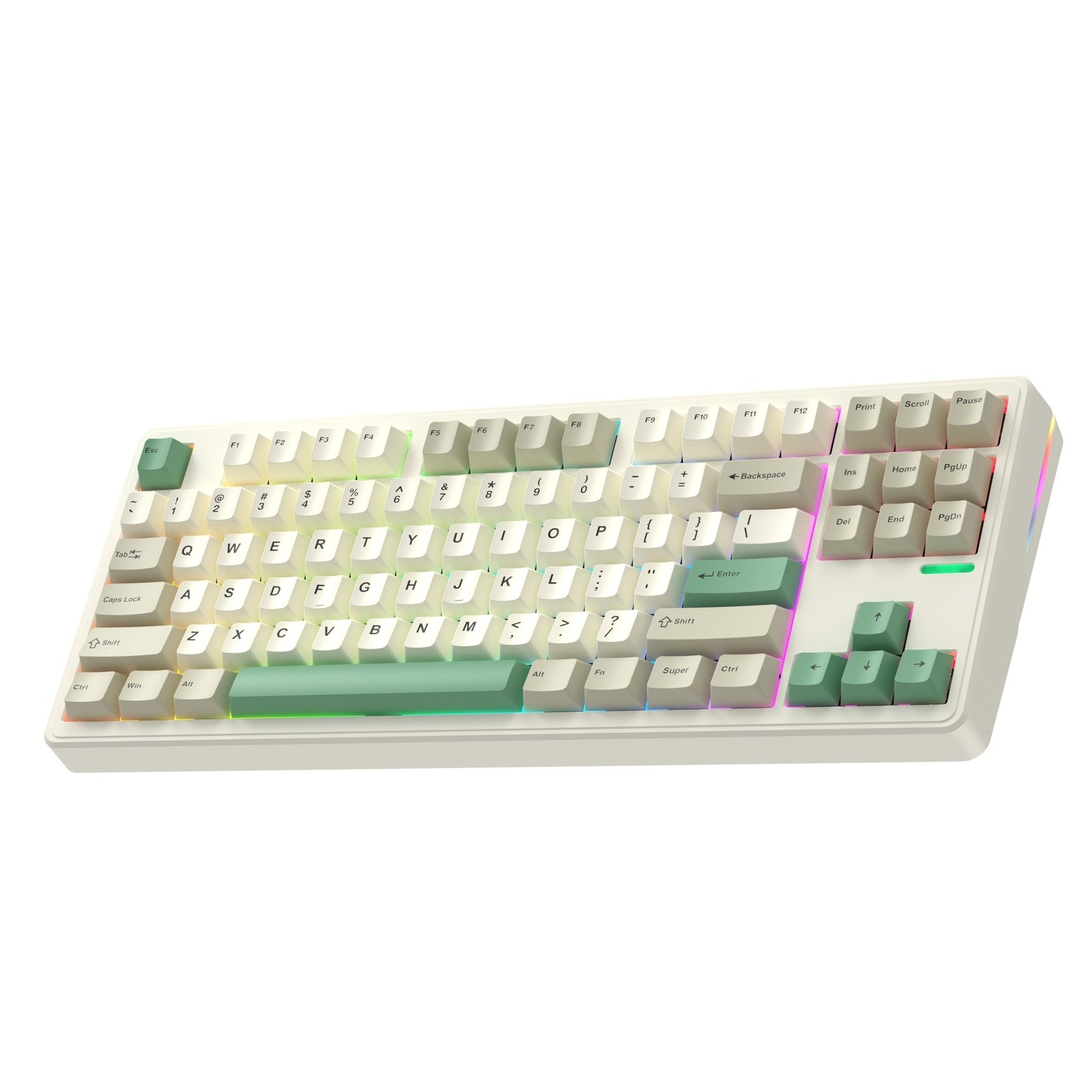 Linky 87 Wireless Mechanical Keyboard,Tri-Mode BT5.0/2.4GHz/USB-C Hot Swappab...