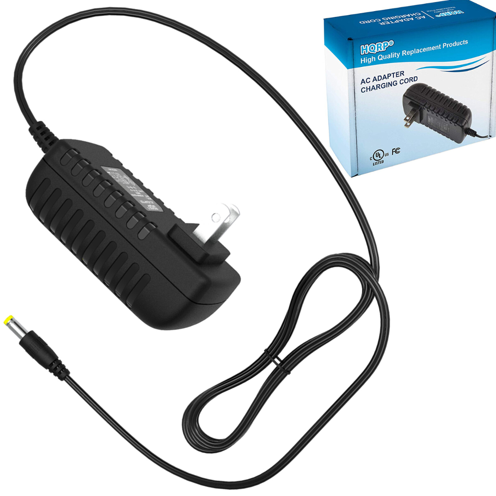 HQRP AC Power Adapter Cord for Pro-Form 490LE PFEL05009 PFEL050090 PFEL050091