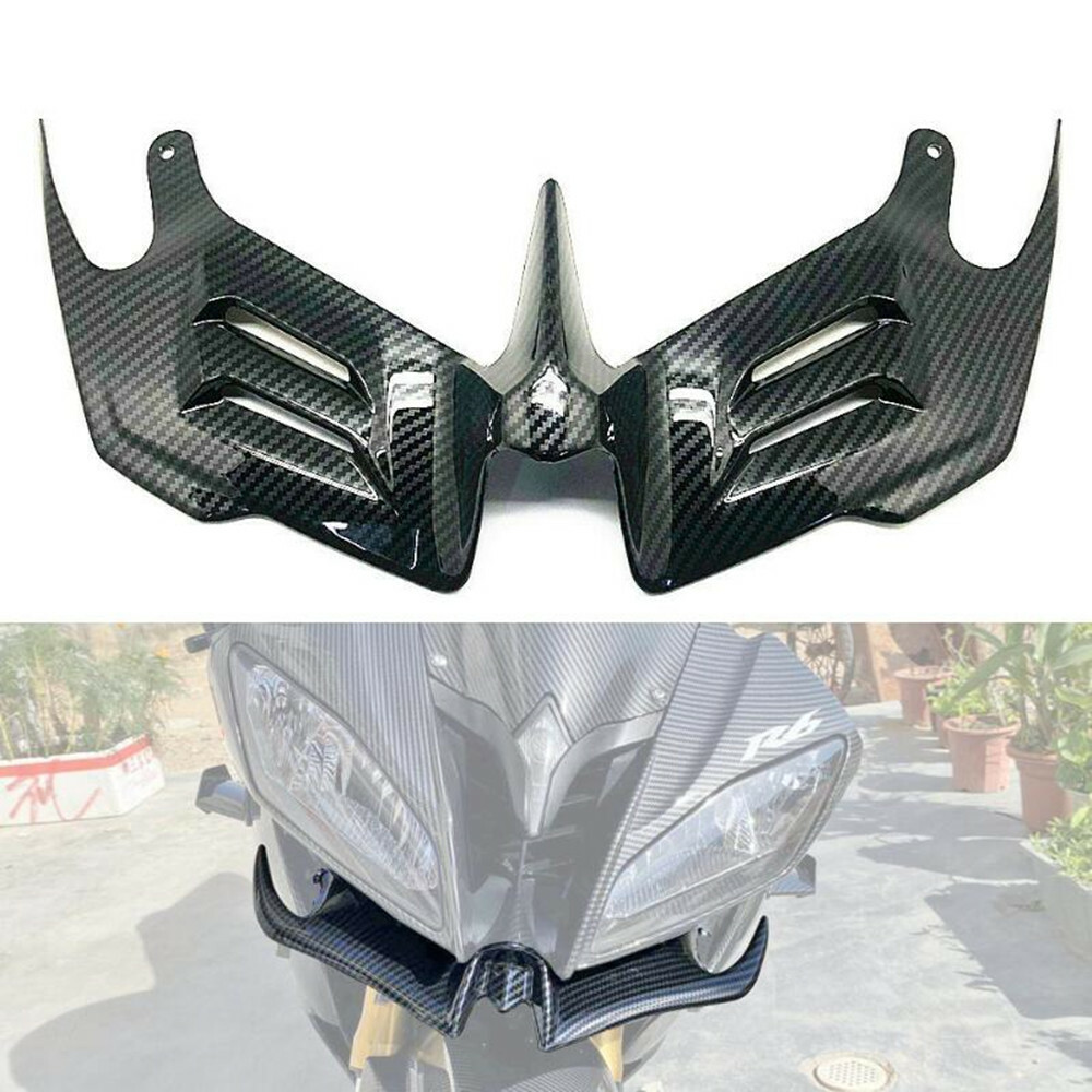 FOR YAMAHA YZF R6 2008-2016 WINGLET FIN FAIRING COWL AERODYNAMICS CARBON FIBRE