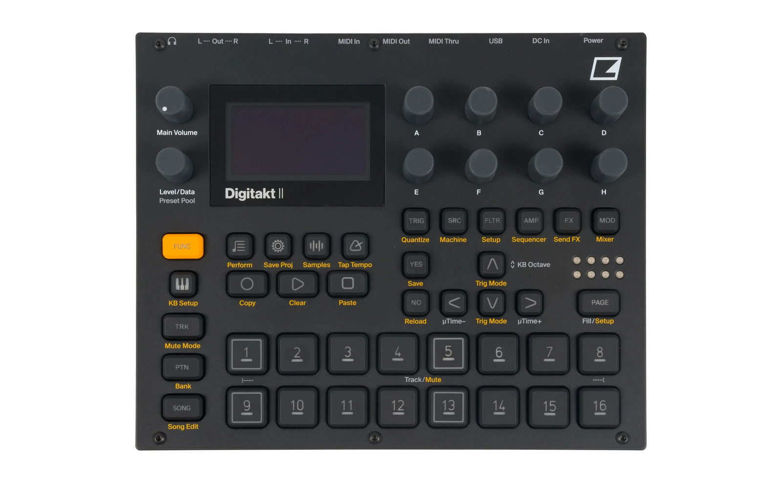 Elektron Digitakt II 16-Track Drum Computer SAMPLER USED PERFECT CIRCUIT