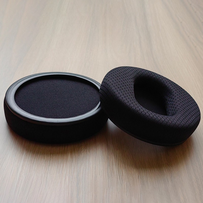 Ear Pads Foam Cushion Breathable Soccer Mesh Earphone Cover For STAX SR-X1