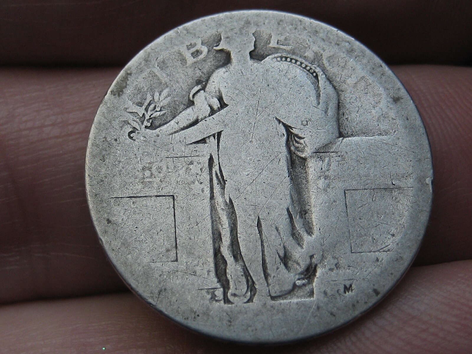 1917 S Silver Standing Liberty Quarter, Variety 1, Type 1, PO1 Candidate?