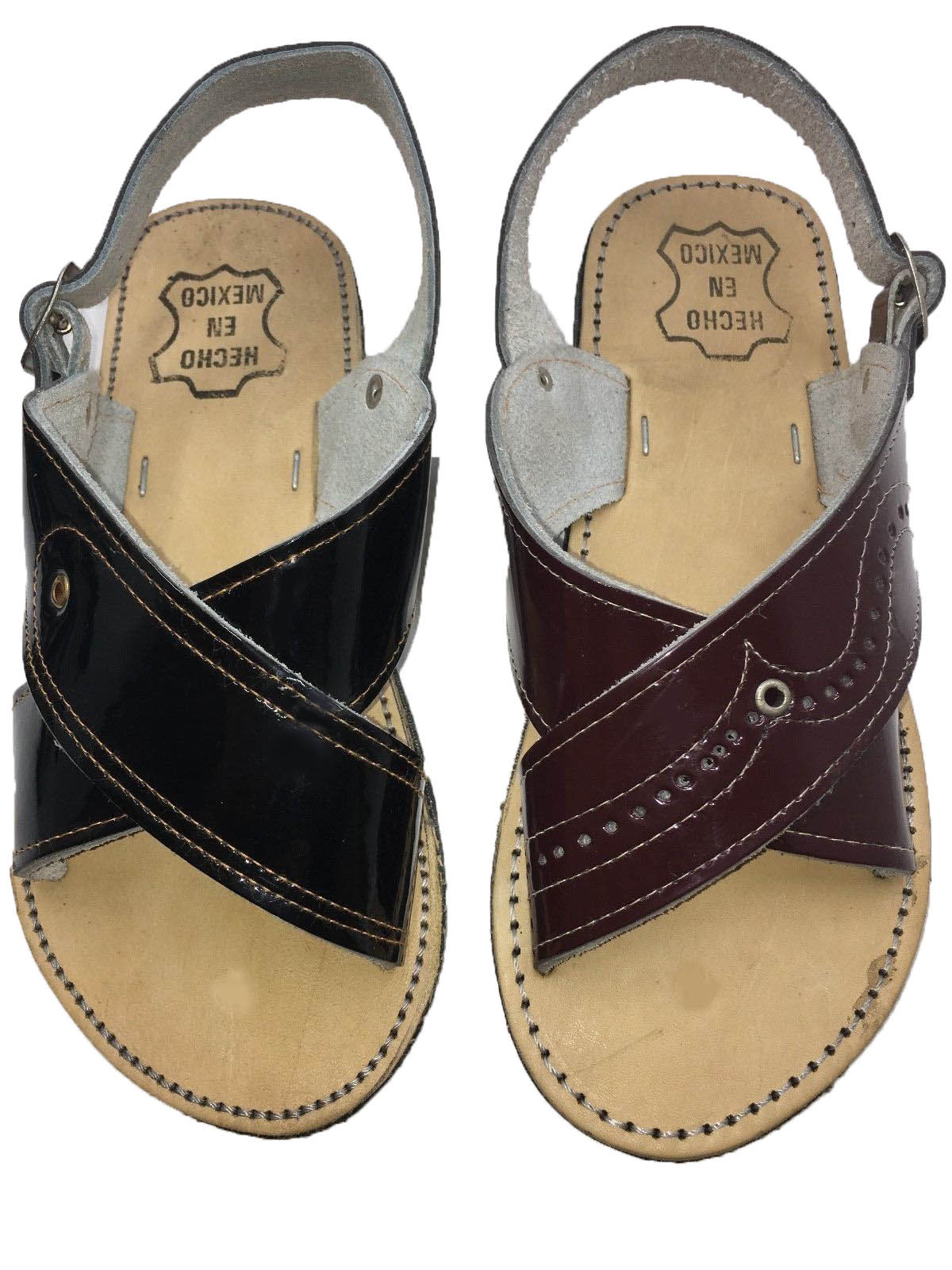 Men's Mexican Sandal. Huarache Artesanal Mexicano. Huacache cruzado Brand New