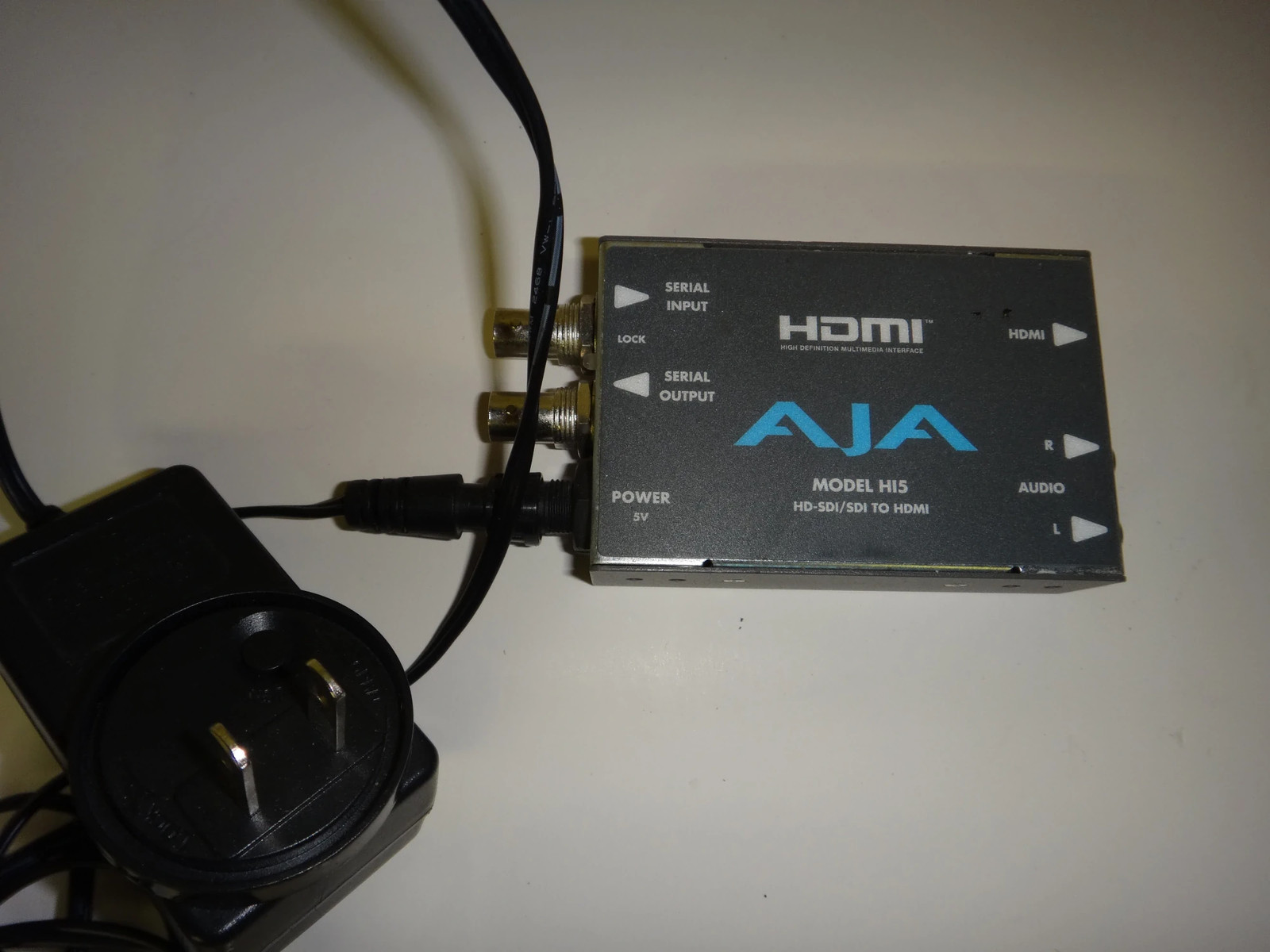 AJA Mini Converter H15 Audio Video HD SDI / SDI HDMI