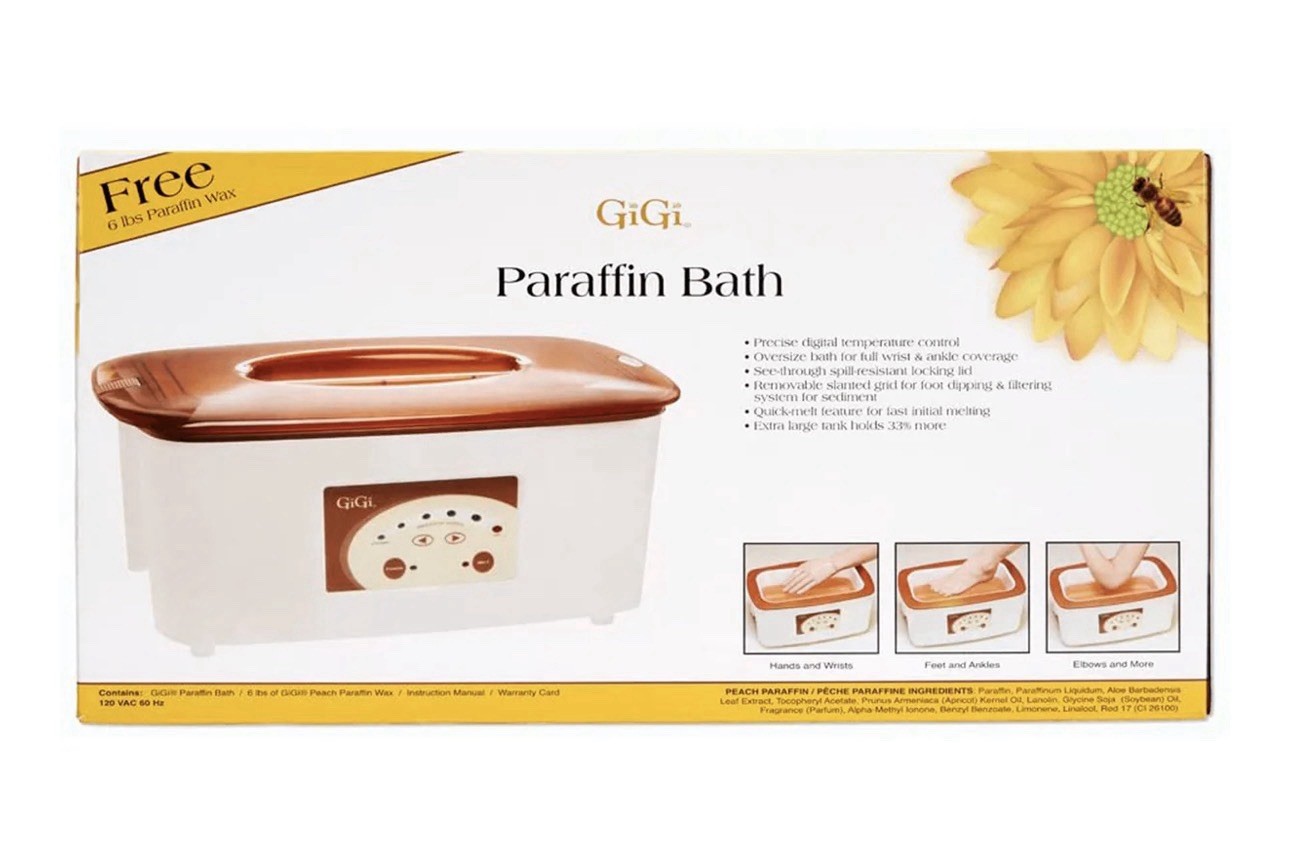 GiGi Paraffin Bath.  Professional Wax Warmer. Digital. Free 6 lbs Paraffin Wax.