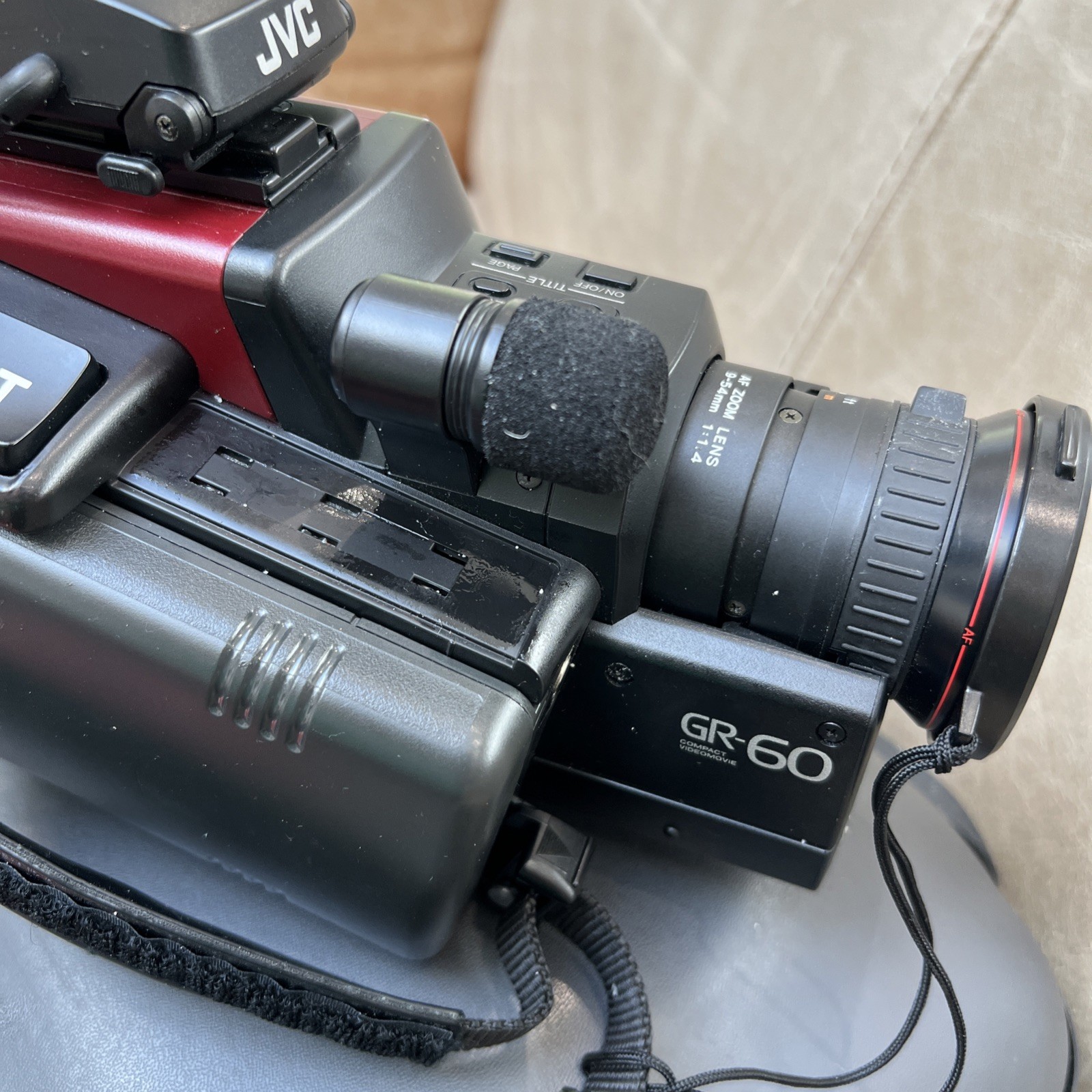 JVC GR-60 E Video Camera Recorder For Parts