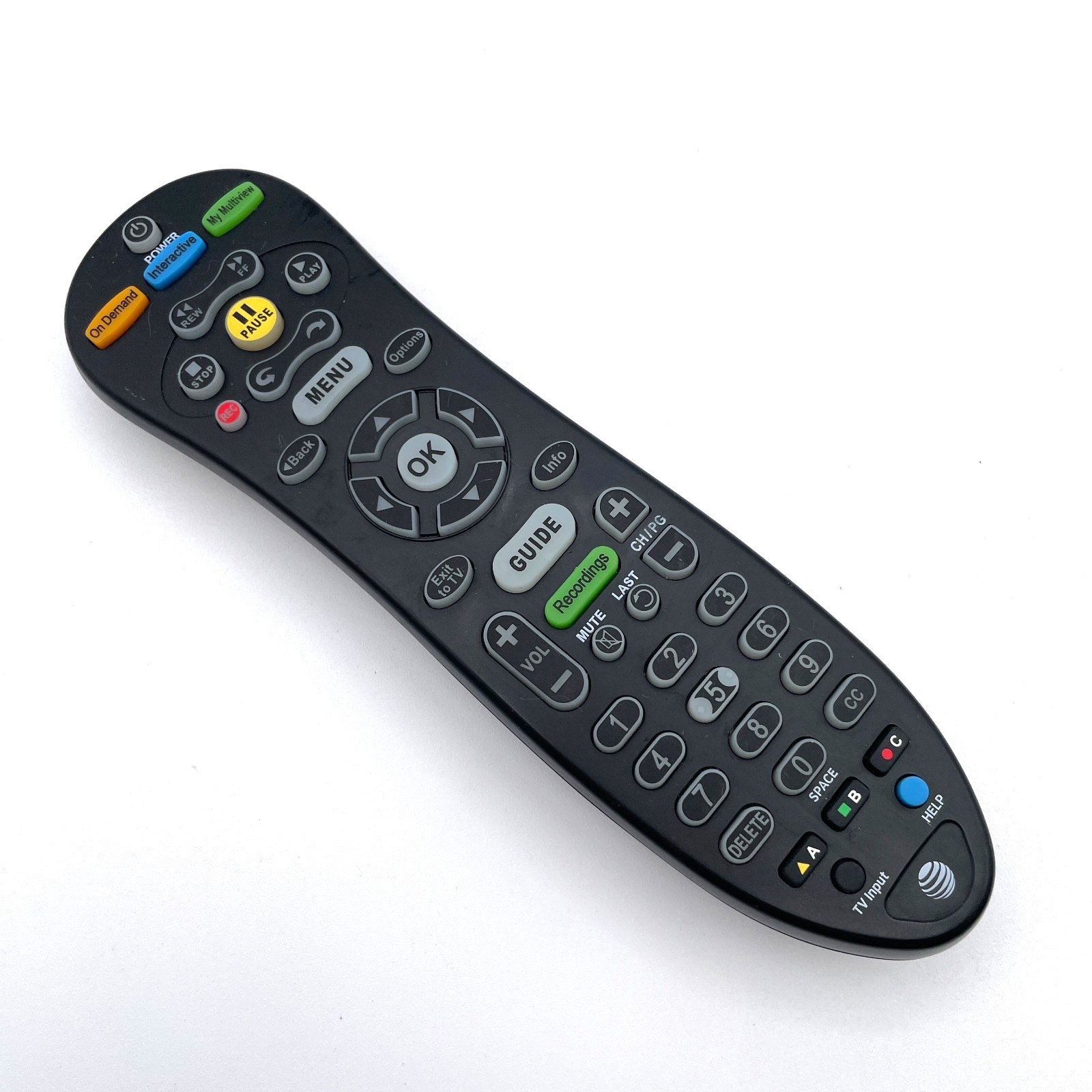 AT&T U Verse Remote Control S30 S1B For Set Top Boxes Original Tested Works OEM