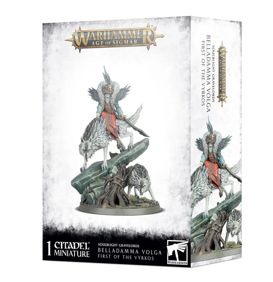 Warhammer AOS Soulblight Belladamma Volga First of the Vyrkos fast shiping NIB