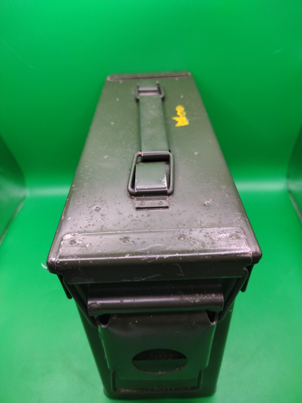 VTG 7.62 MM 200 Cartridge M13 Military Metal Box/Case, 1-M62-4*M80, LC- 08F603L9
