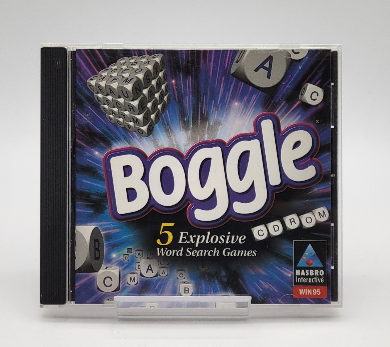Hasbro Interactive Boggle Word Search Games for Windows 95, CD Rom Sealed