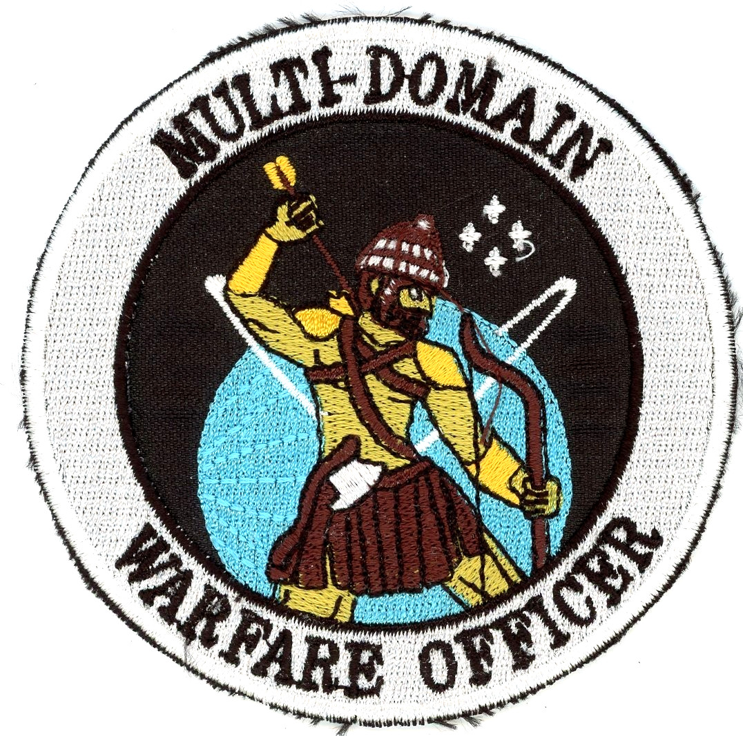 US Air Force Patch: Multi-Domain Warfare Officer