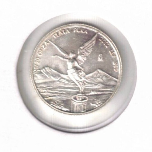 2002 Mexico Uncirculated 1/20 ONZA (1/20 Troy Ounce of Silver!