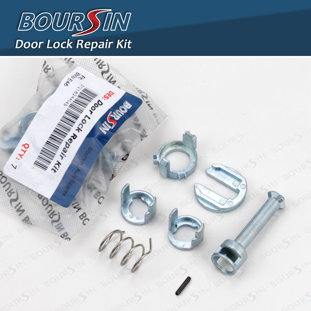 Door Lock Cylinder Barrel Repair Kit For BMW E46 323i 325i 328i 330i M3 1998-06