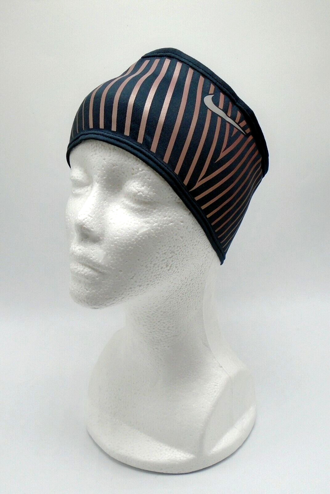 Nike Flash Headband Adult Unisex Dri-Fit Black/Hyper Crimson/Silver
