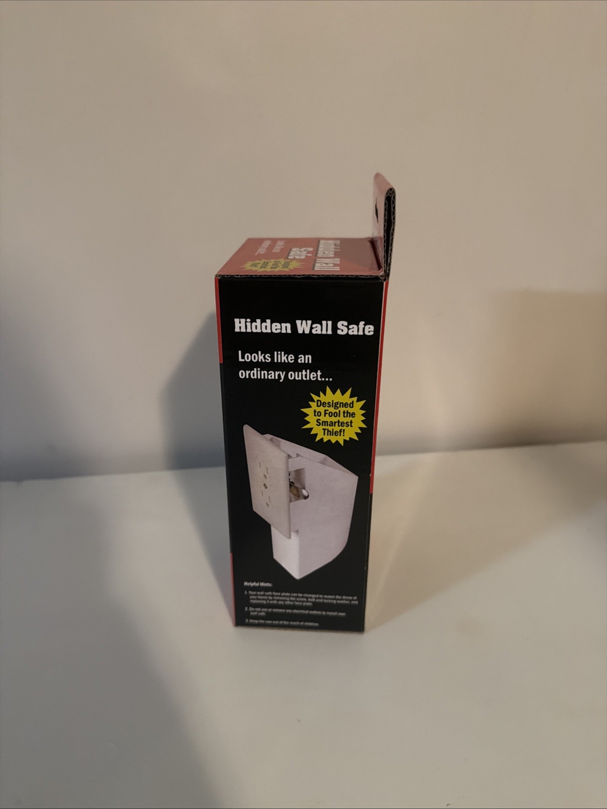 Hidden Wall Safe Security Electrical Outlet with Keys Secret Hide Valuables NEW