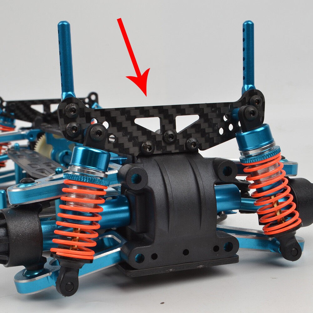 1 PC Carbon Front/Rear Shock Tower Damper Stay for Tamiya TT01 Type-E Upgrades