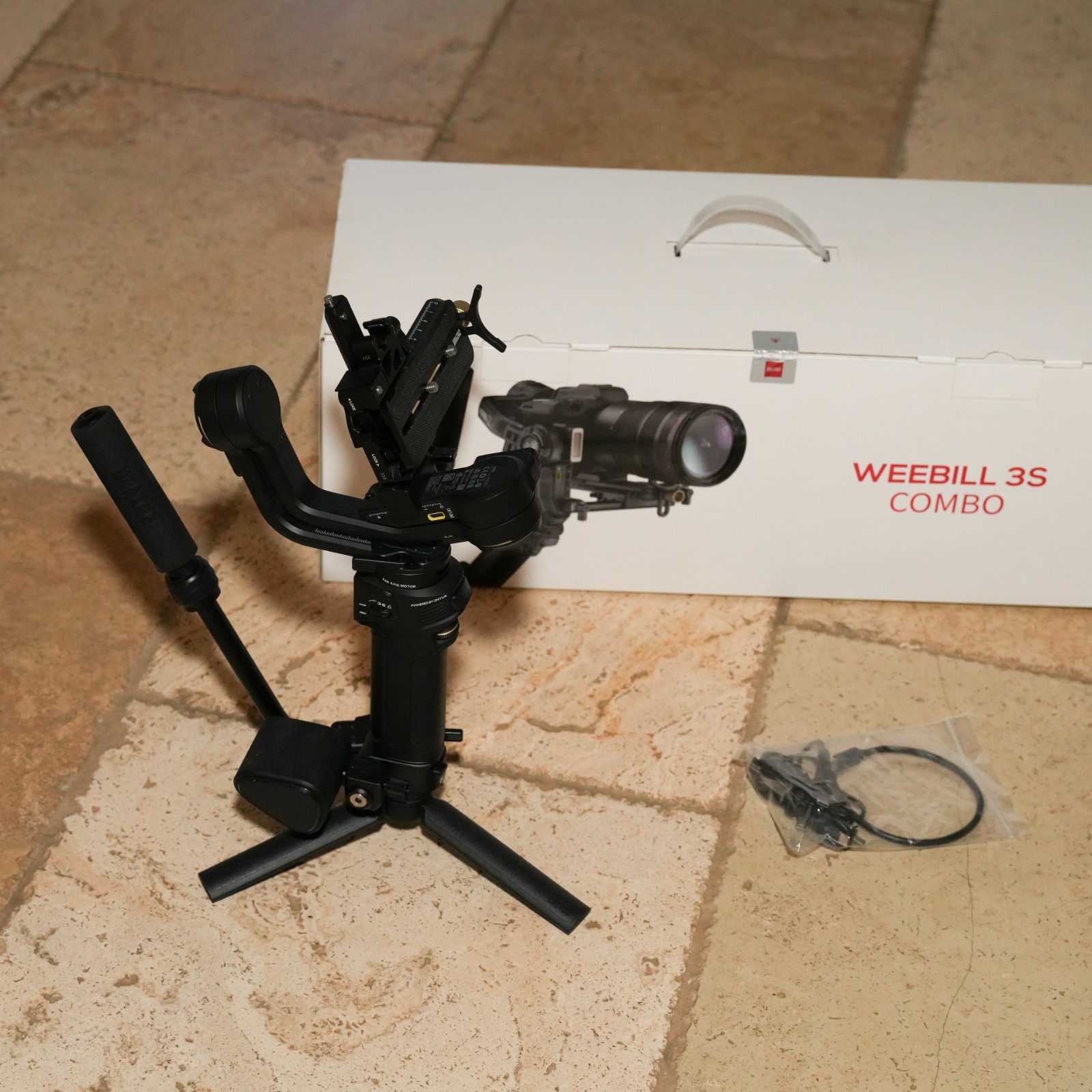 Zhiyun Weebill 3S Combo Kit 3-Axis Gimbal Stabilizer for DSLR & Mirrorless Camer