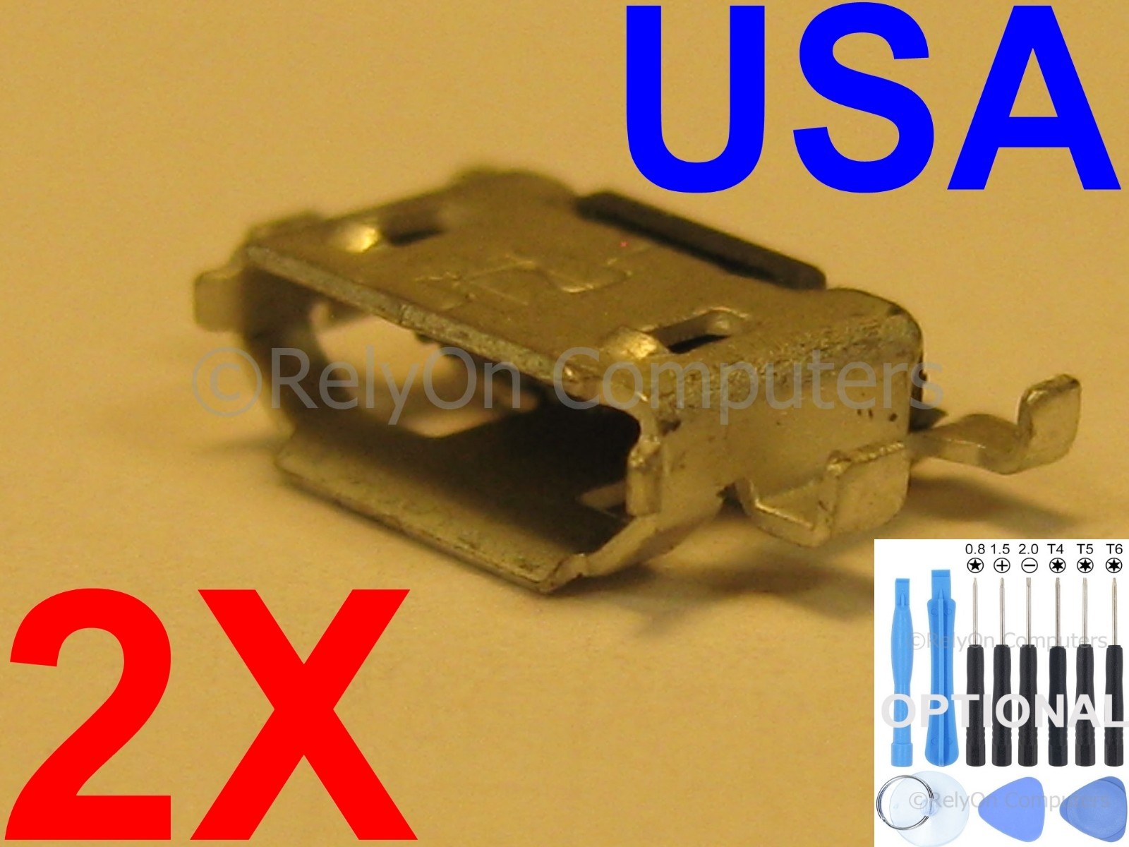 2x For BLACKBERRY PRIV STV100-3 STV100-4 Micro USB Charging Port Charger Sync