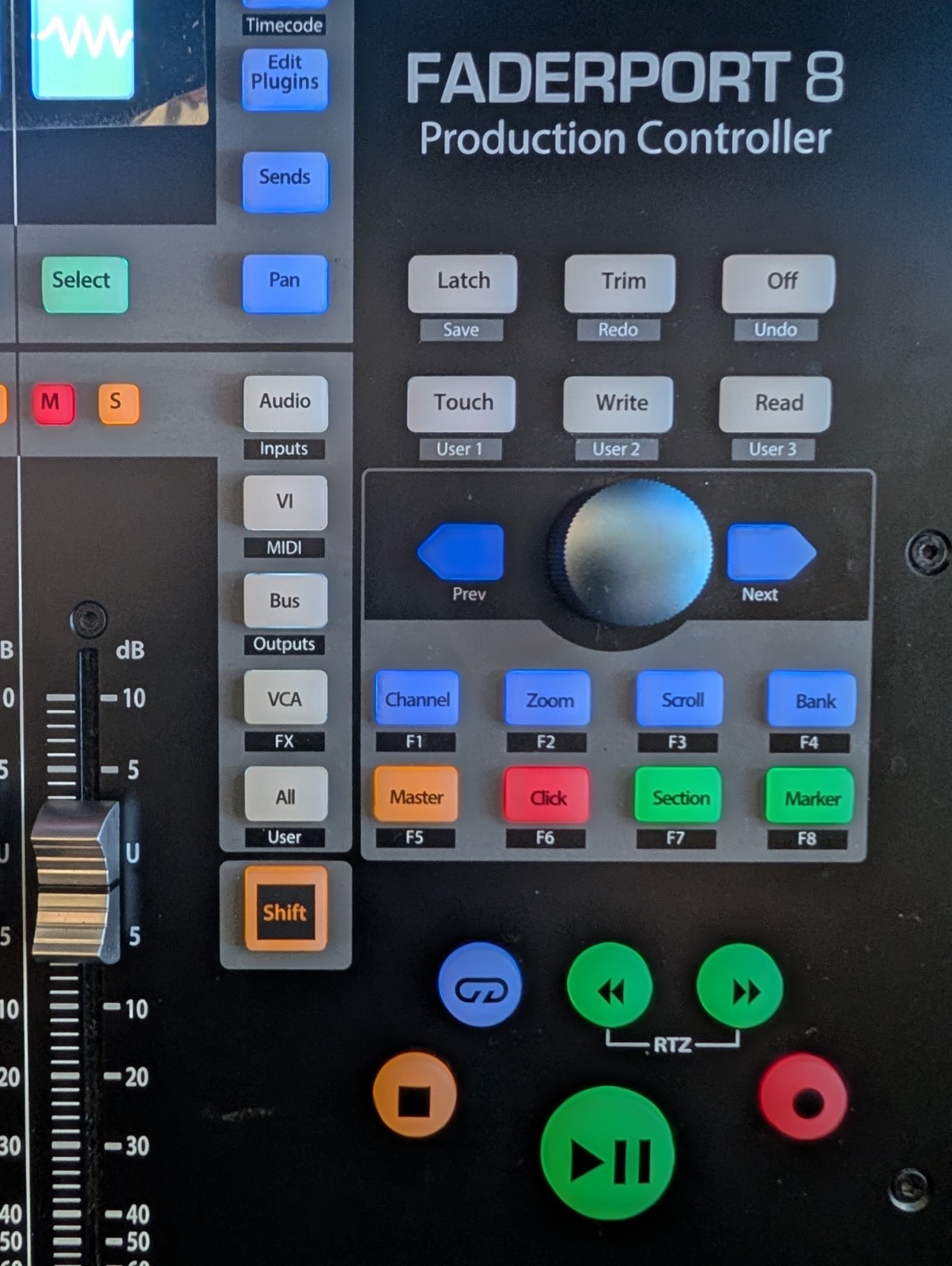 PreSonus FaderPort 8 DAW Controller Excellent Condition Tested