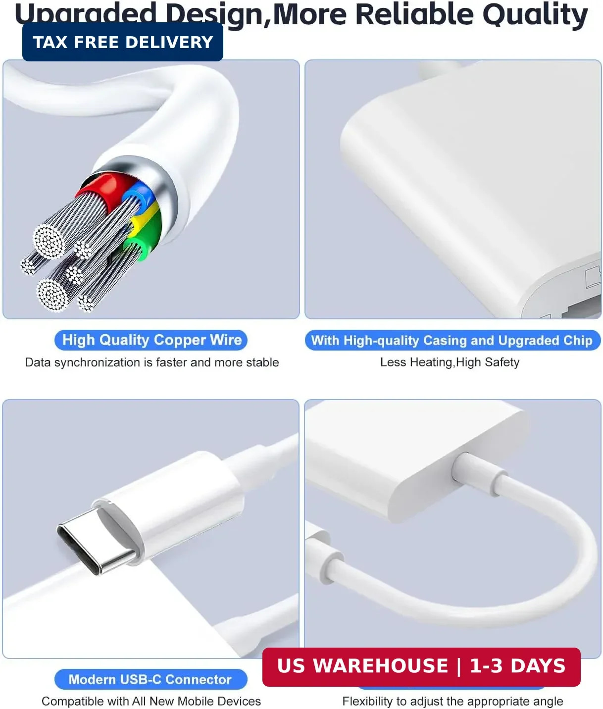 USB C SD Card Reader for iPhone 15 16 17/iPad Pro/MacBook, USB-C Type-C SD Reade