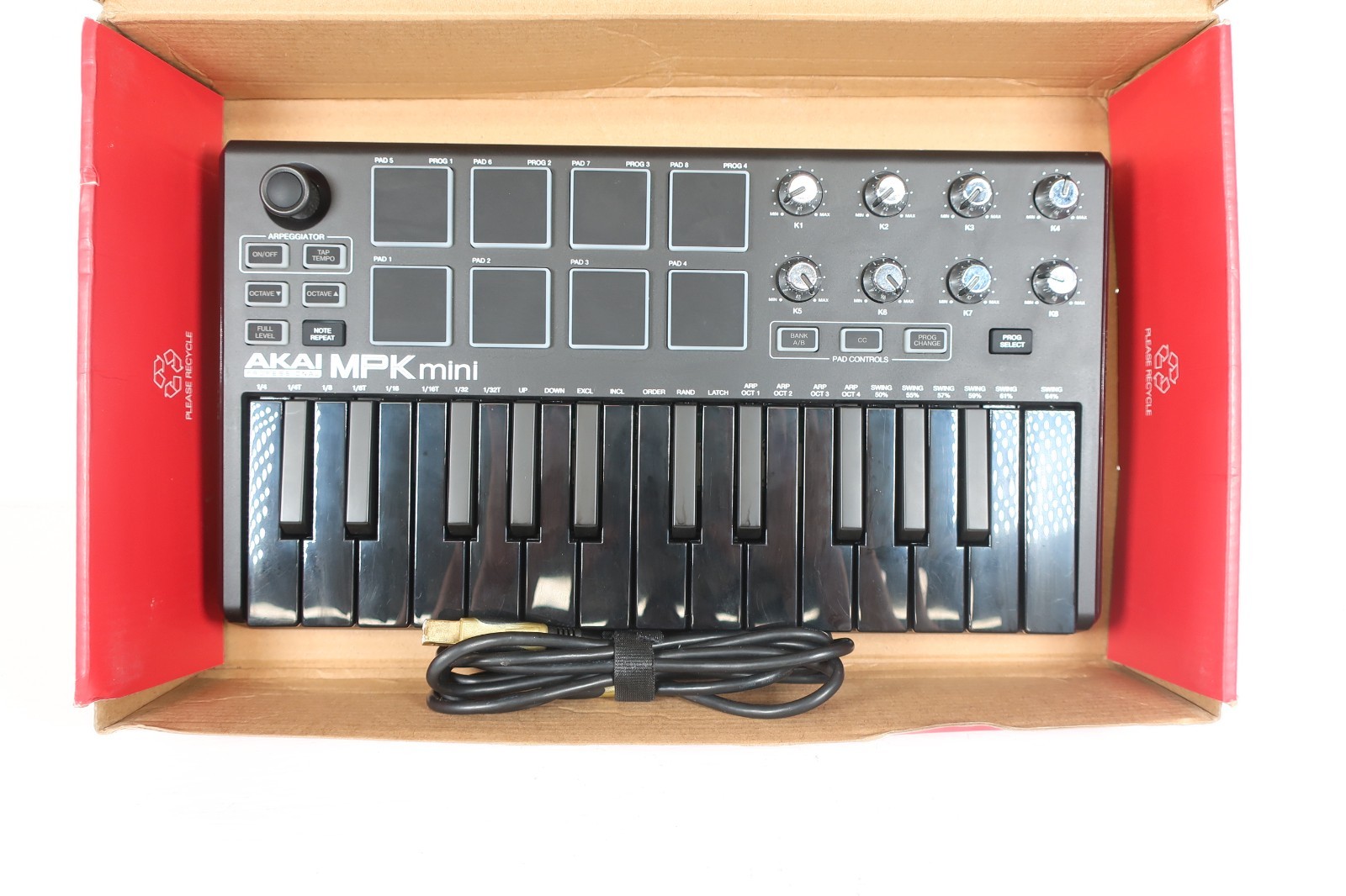 AkaiProfessionalMPKMini Special Edition25-Key MIDI Controller Black w/ USB Cable