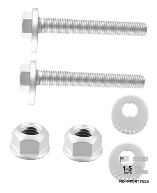 2PCS Rear Lower Control Arm Camber Adjustment Eccentric Bolt Kit Fit for Buick