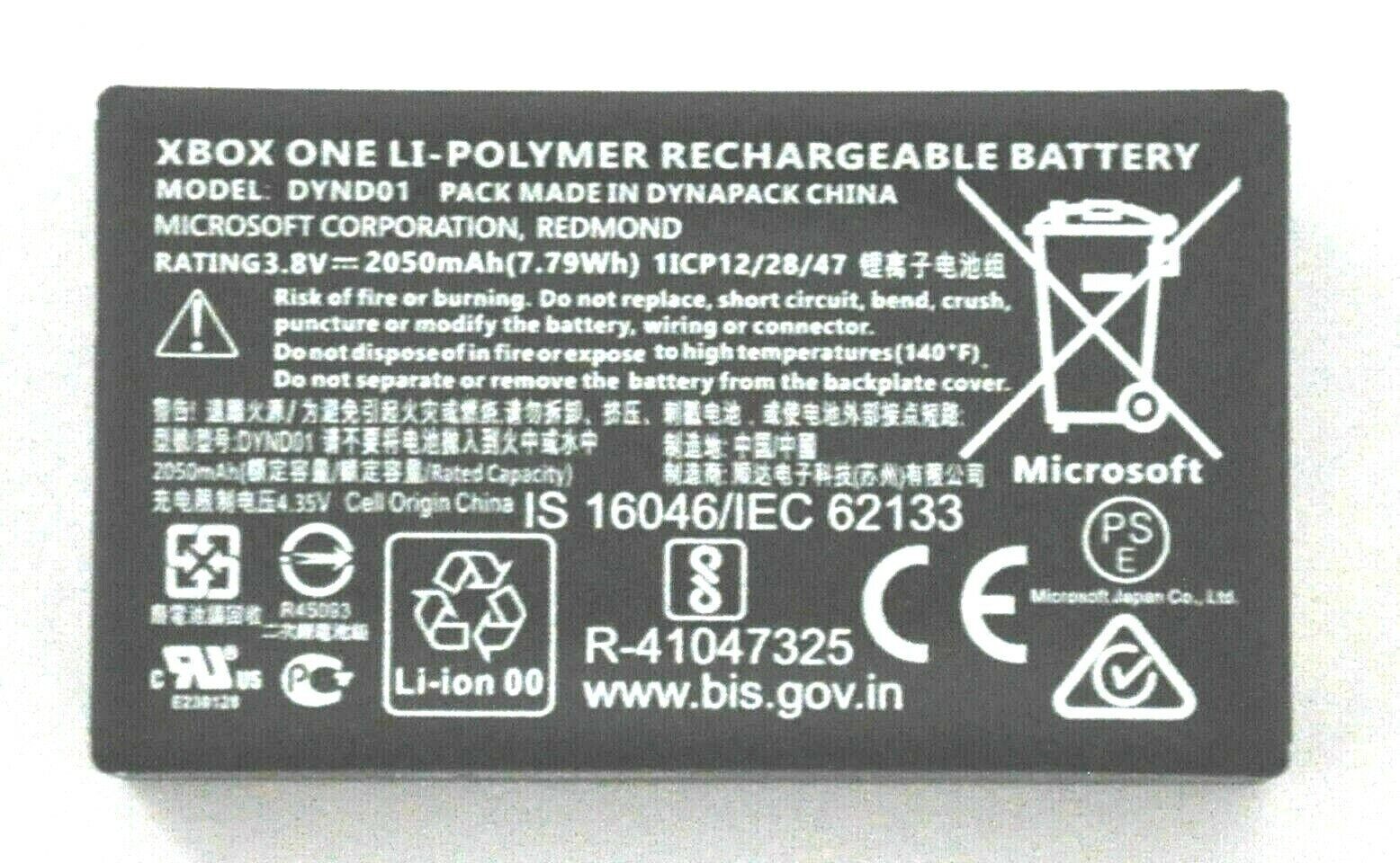 OEM Battery DYND01 For Microsoft XBOX ELITE SERIES 2 Controller /Model 1797