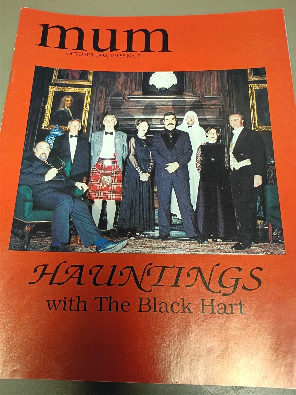Black Hart MUM Society of American Magicians Magazine Issue October 1998 #2