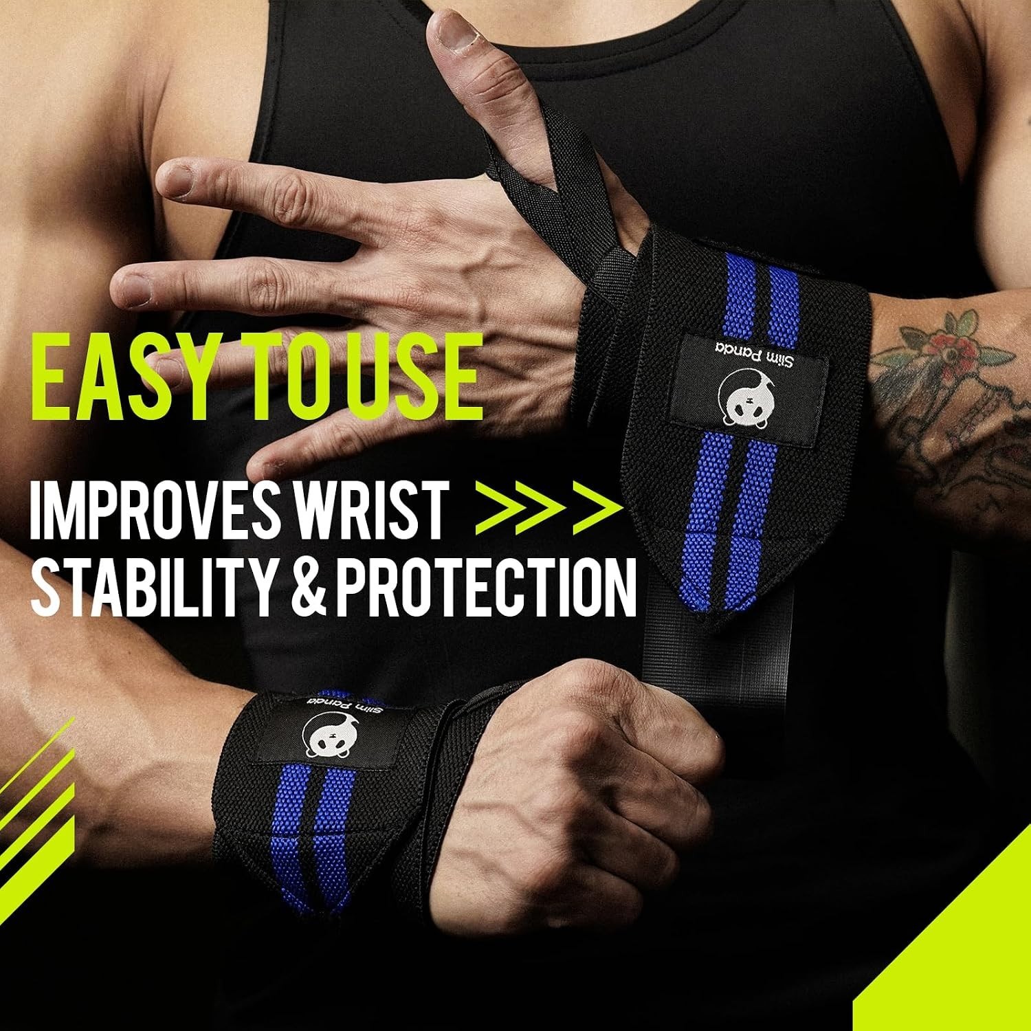 Versatile Wrist Guards for Strength Training - Heavy Duty Support, 18 Inches