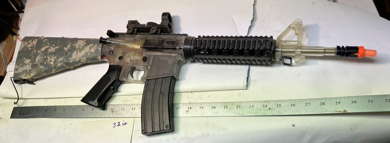 M4a carbine BB gun no battery free shipping
