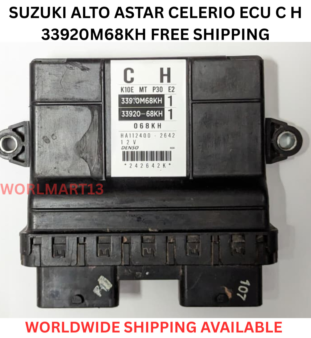 SUZUKI ALTO ASTAR CELERIO ECU C H 33920M68KH FREE SHIPPING