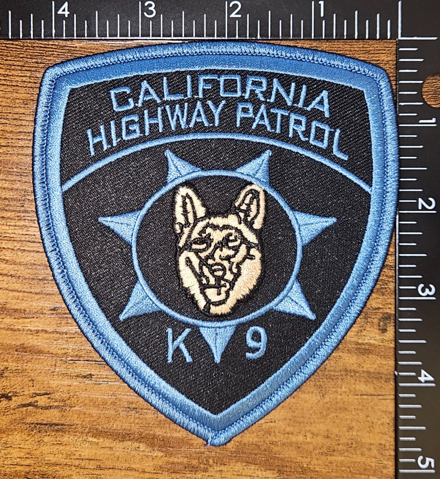 California Highway Patrol K9 Unit Police Shoulder Patch