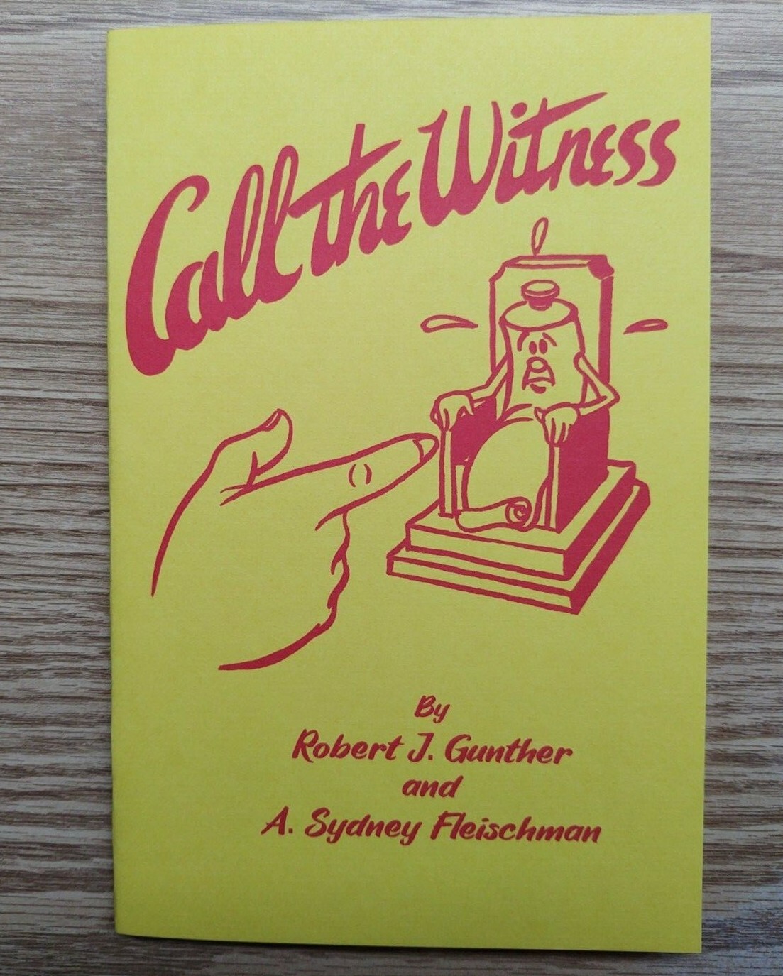 Call the Witness by Bob Gunther & Sid Fleischman