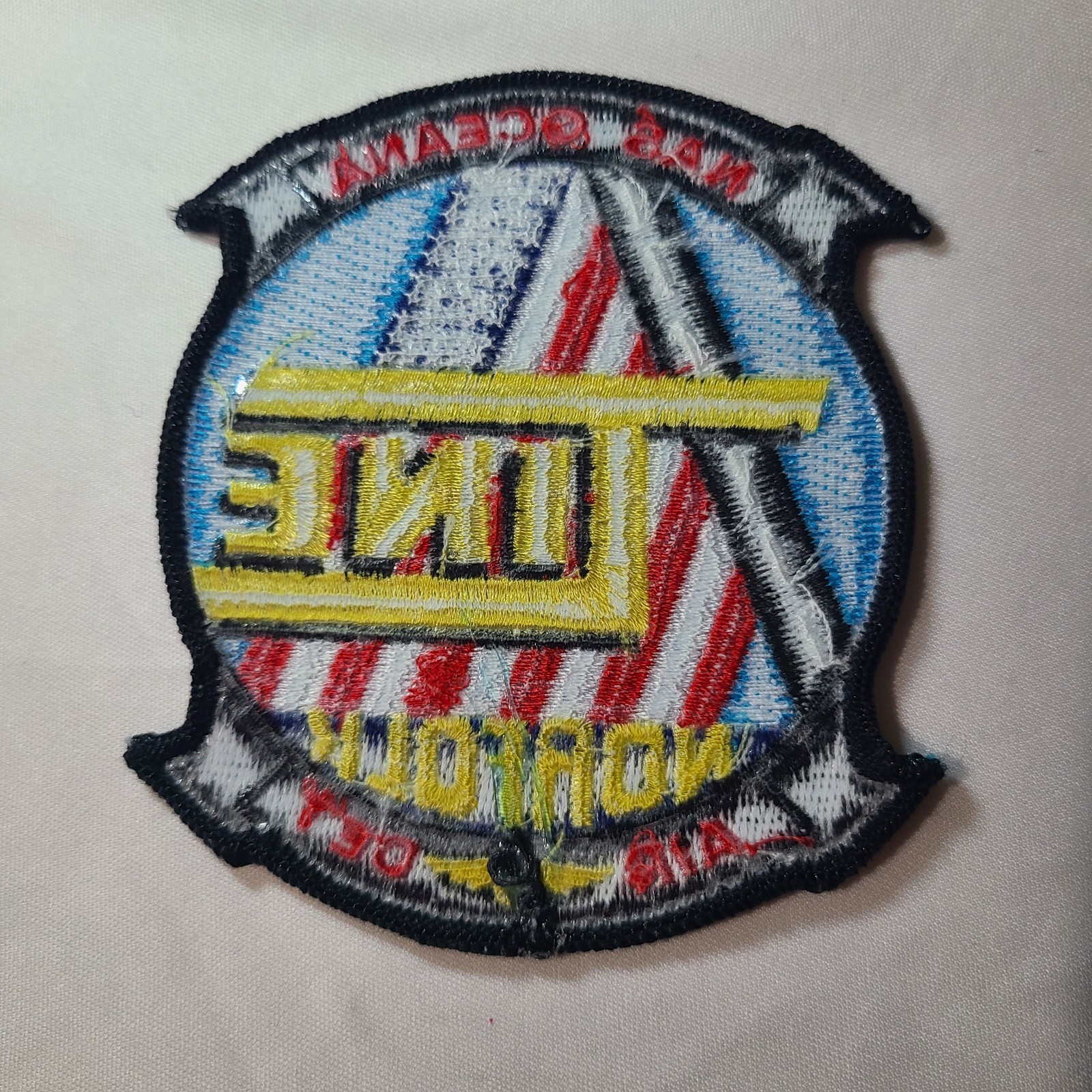 NAS Naval Air Station Oceana Norfolk Virginia US Navy T Line Air Det. Patch 4"