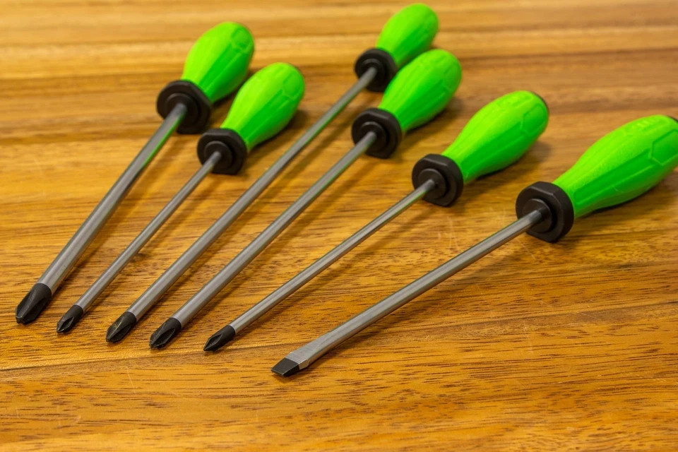VIM Tools SD100 6 Piece Phillips/Flat Screwdriver Set