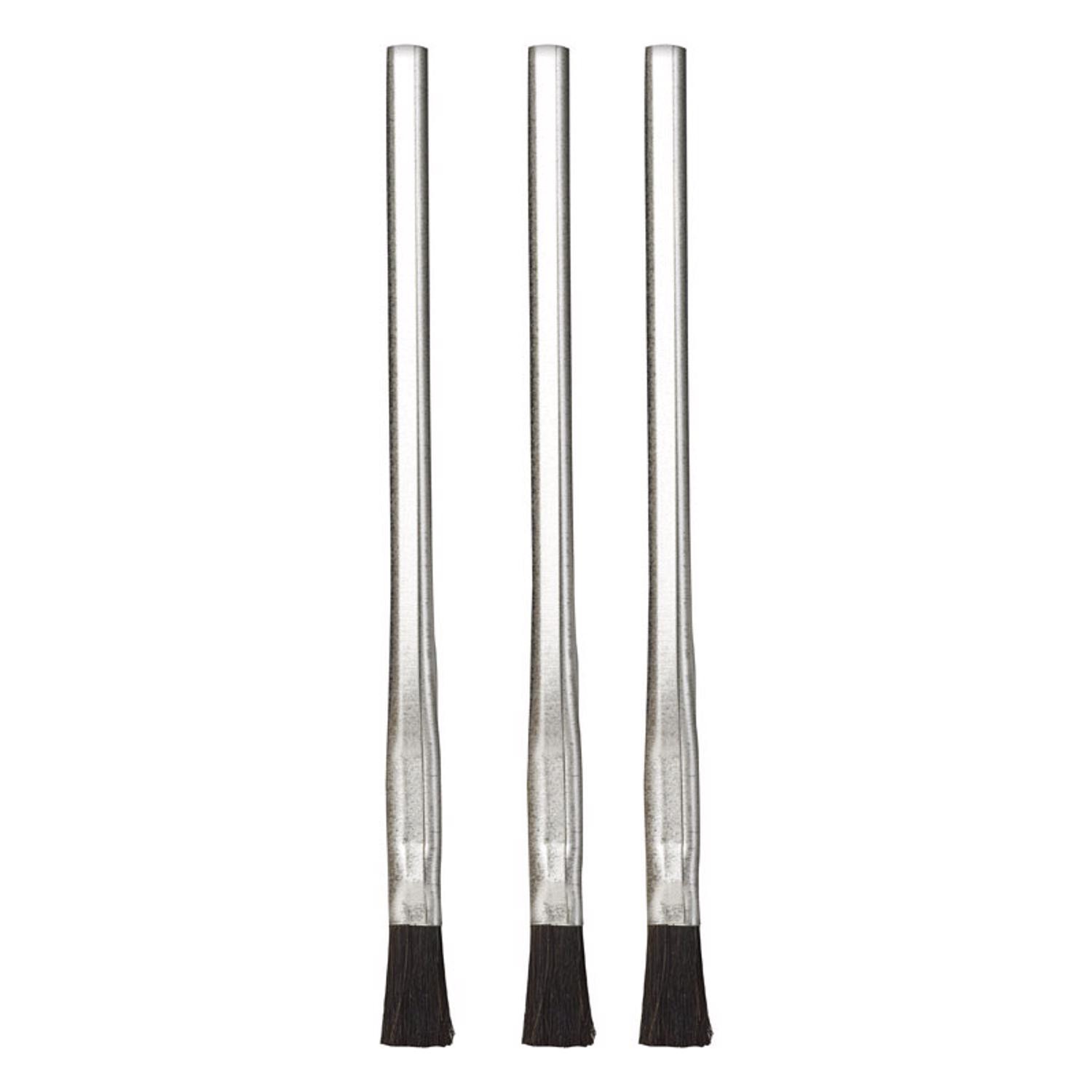 Oatey 30710 Stiff Horse Hair Tin Acid Brush 3 L x 1/2 W in.