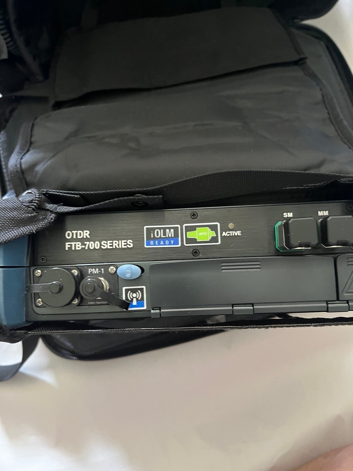 EXFO FTB-1 OTDR Platform w/ FTB-720-12CD-23B-EI-EA Module Boots to XP
