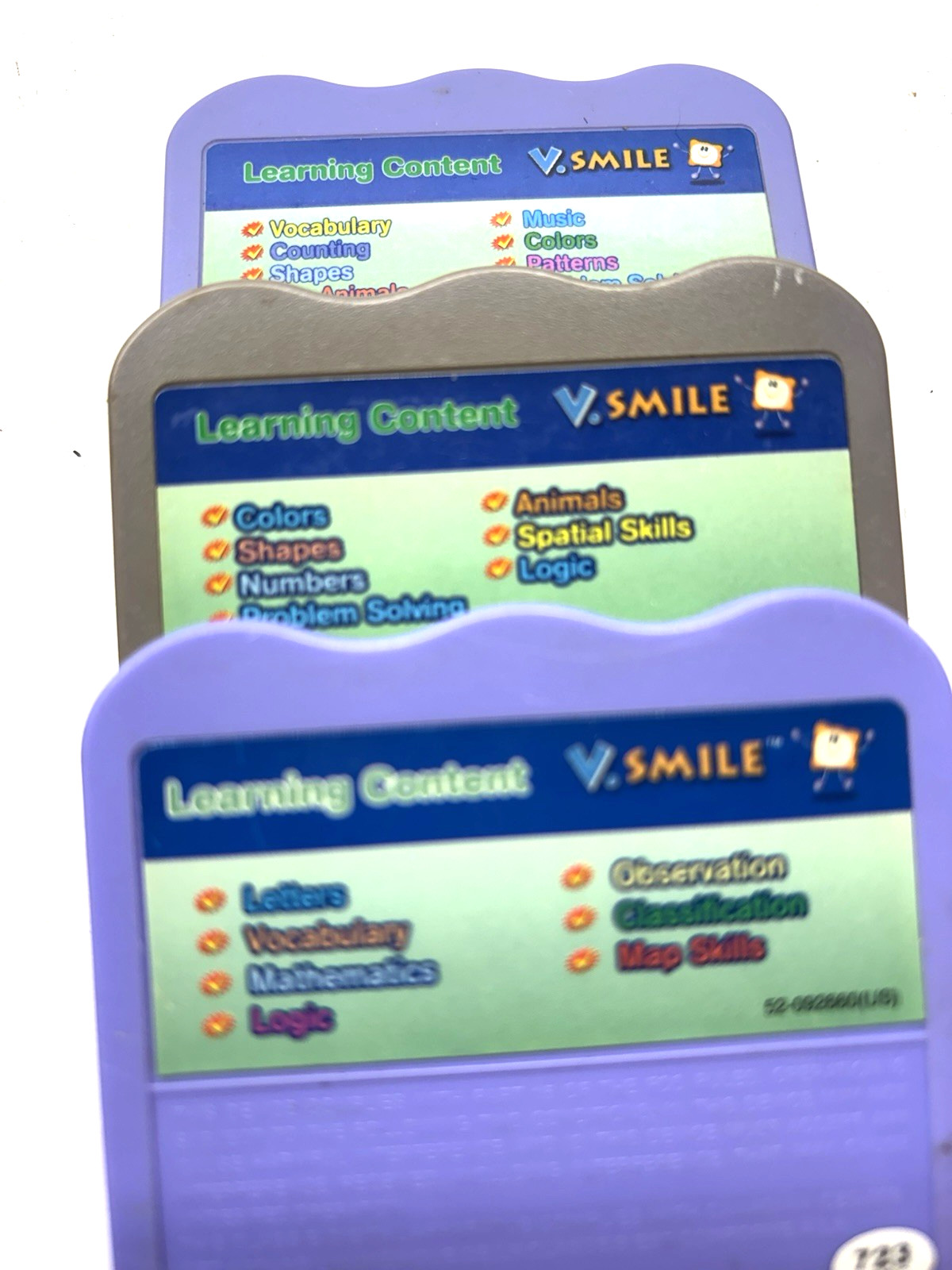 VTech VSmile System Cartridges Learning Games Set 8 Pooh Mermaid Lion King Dora