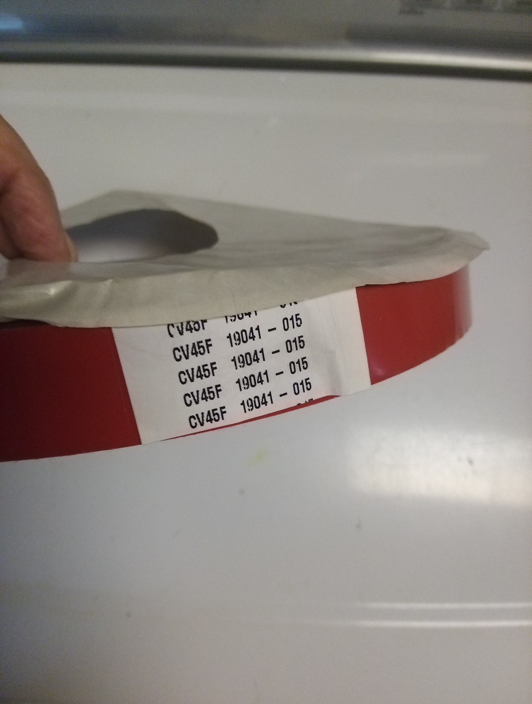 Roll ,Red,3M™ VHB™ Commercial Vehicle Tape ,CV45F,USA,1 Inch x 36 yd.NEW