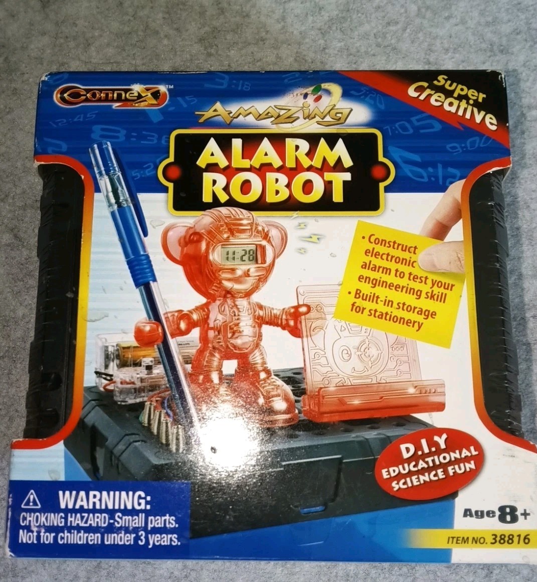 TEDCO Toys Connex Series Alarm Robot STEM Science Kit NIB New Sealed Ages 8+