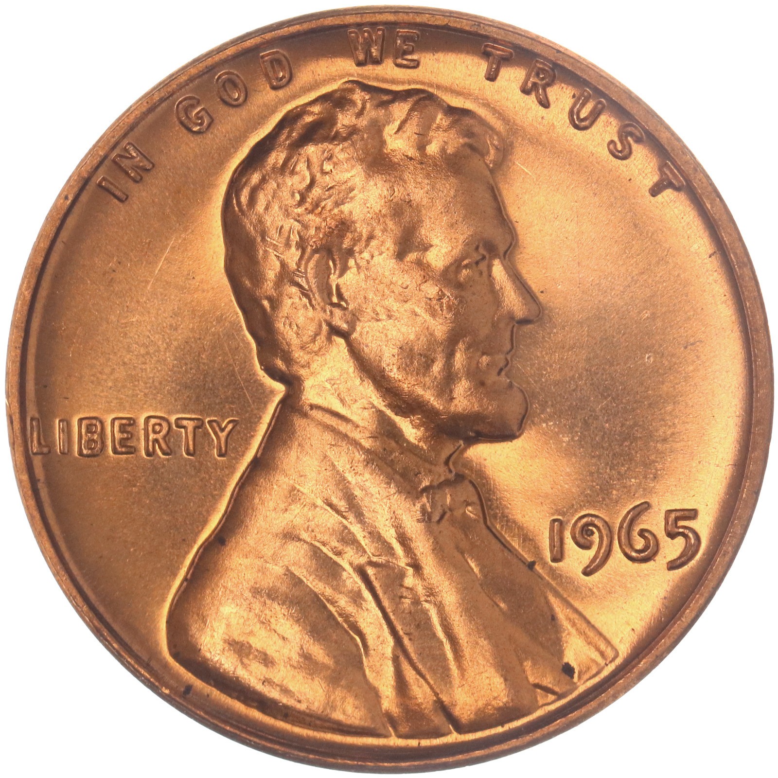 1965 SMS Lincoln Memorial Cent Gem BU Special Mint Set