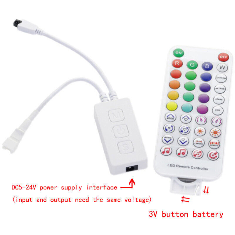 SP611E smart music bluetooth controller LED Strip WS2811 WS2812B remote control