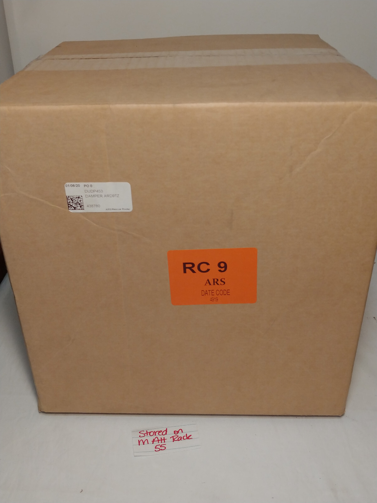 9in Round Automatic Damper, Normally Open